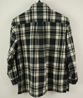 Vintage Lauren Ralph Lauren Flannel Full Zip Shirt Jacket Men s Medium Plaid