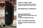 Burn Pepper Spray 1 2oz Self Defense Keychain Case Molded Oc Black