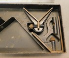 Union 12  Combination Square W  Protractor Center Finder   Squares In Case