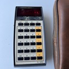 Vintage Texas Instruments Ti-1250 Electronic Calculator Red Led Display   Case