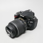 Nikon D5200 24 1mp Dslr Camera Black  w  Af-s Dx 18-55mm Lens  - 6 425 Clicks