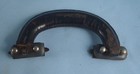 Vintage Original Singer 221 Featherweight Carrying Case Leather Handle  hardware