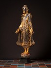 Special Antique Wooden Burmese Buddha Statue From Burma  myanmar 