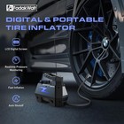Portable Air Compressor  Dc 12v Tire Air Pump With Led And 150psi Digital Blue