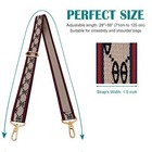 Strap Purse Crossbody Bag Strap Replacement Metal Swivel Hook Wisdom Stripe