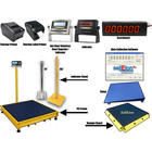 Industrial Digital Floor Scale 36 x 36  Warehouse Pallet Shipping Scale 1000 Lbs