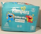 New-sealed-pampers Baby Dry Baby Diapers Size 3  32 Count-free Shipping
