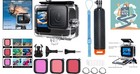 Waterproof Housing Case With 3 Filters For Gopro Hero 9-13  Clear  Dive