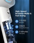 Fast Dry Ionic Hair Dryer Negative Ion Low Noise Salon Quality Blow Dryer