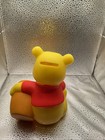 Winnie The Pooh With Honey Pot Plastic Bank From Early 90 s      0019-1