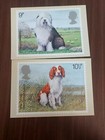 Vintage Phq  Post Office Picture Card Stamp 2 79 Set Of 4 Youth British Dogs