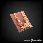 Vintage Lucinda Woman Pins Three Stylish Ladies Mixed Media Collectible Brooch