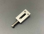 Solid Steel Stainless Guitar Bridge Saddle 10 5mm 10 8mm Fit Strat tele