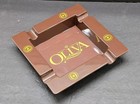 Oliva - Cigar Ashtray - Melamine 4 Finger Brown - Brand New - Fast Shipping  