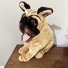 Melissa   Doug Pug Dog Plush Stuffed Animal Large 18  Lifelike Toy