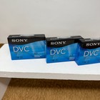 Lot Of 5 Sony Mini Dv Digital Video Cassette Tapes Dvc 30 Min Premium New Sealed