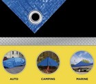 Emergency Tarp Kit - Fema Fr Compliant Heavy Duty 20  X 25  With 2  100 Ft Ropes