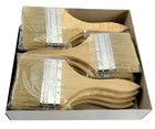 Value 12 Pack Of 4  Paint Brushes For Paint Stains Varnishes Glues Gesso   More