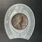 Family Clothes Hub Easy Credit 1957 Encased Lincoln Wheat Cent Lucky Token