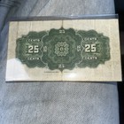 Vintage 1923 Dominion Of Canada 25 Cents Note - Canadian Shinplaster