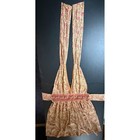 Vintage Style Paisley Floral Cotton Bib Apron Boho Cottagecore Made India