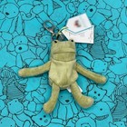 Jellycat Frog Plush Keychain Soft Green Stuffed Animal Bag Charm Toy
