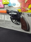 Vintage Nos Toy Die Cast Metal Cowboy Cap Gun In Sealed Package  start Pistol 
