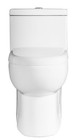 Fiore32169d Dual Flush One Piece Elongated Toilet W  Soft Close Seat  White