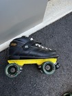Sure Grip Rock Gt50 Black Roller Skates Mens 9 With Hyper Witch Doctor Wheels