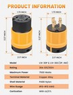 30amp L14-30p   L14-30r Male Female Locking Plug And Connector Generator Twist