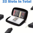 Memory Card Storage Bag 22slots Sd Cards Organiser Pouch Card Carrying Case 