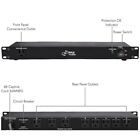 Pyle 15a Power Supply Conditioner Strip Surge Protection 9 Outlets   120v Pco850