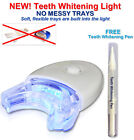 Professional Teeth Whitening Bleaching Dental Gel Kit Tooth Whitener Pen  Light 