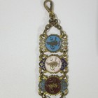 Vintage Mason Or Shriners Clip On Medal Turkish Middle Eastern Medallions