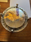 A G Schultz Baltimore Sterling Repouse Silver Salver Ball Claw Feet  Cartouche