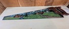 Vintage Hand Painted Saw Disston Usa Farmhouse Barn Country Scene Signed 29 Inch