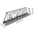 Evemodel Ho Scale Model Truss Bridge Kit For Model Track Model Trains Ql009