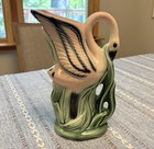Pink Flamingo Ceramic Large Pitcher Vase Mid-century Vintage 10    Tall