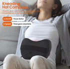 Shiatsu Back Neck And Shoulder Massager With Heat Deep Tissue 3d Kneading Pillow
