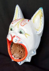 French Bulldog Germany Stamp Wetter Bosse Dog Head Figurine 5  Marked