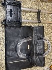 Lohxe Black Rolling Garment Bag W  Telescoping Handle   Wheel Base