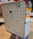 Rare Tin Toy Cabinet Sink 1950s Doll House Kitchen Sink  White And Blue