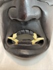 Vintage Hand Carved Wood Japanese Mask