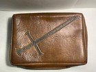 Vtg Bible Case Cover By Gregg Manufacturing Rare Original Cross Sword Exc  1978