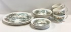 Lot Of 13 Vintage Porcelain Alfred Meakin Queens Castle Decorative Dish Set