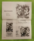  the Deadly Trackers  Original Movie Press Book 1973  uncut 