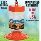 First Nature Oriole Feeder  32 Oz Wide Mouth  3088 Easy Clean   Fill Made In Usa