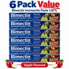 Apple Flavor Horse Dewormed Paste     6   pack     Exp  10 2027