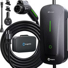 25ft 110-240 Volt Level 1 2 Ev Charger Fast Portable Smart Car Charging Cable Wi