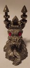 Rawcliffe Pewter Castle Dragon W  Red Jewel Eyes Fantasy Rf674 Figurine 1980